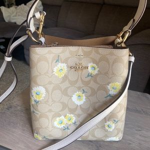 Coach Floral Satchel Bag